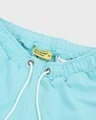 Shop Women's Aqua Sky Roll-Up Hem Shorts