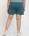 Shop Women's Green Plus Size Shorts-Design