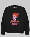 Shop Women's Black Awara Hoon Printed Regular Fit Sweatshirt-Full