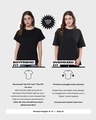 Shop Women's Baby Lavender Woke Up Cute Graphic Printed Oversized T-shirt-Design