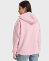 Shop Women's Barely Pink Oversized Hoodie-Full