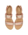 Shop Women's Basket Weaves Gold Sandal