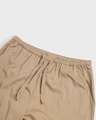 Shop Women's Beige Cotton Straight Casual Pants