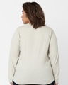 Shop Women's Beige Cotton Velvet Applique T-shirt-Design