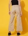 Shop Women's Beige Flared Jeans-Full