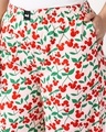 Shop Women's Beige Mickey All Over Printed Plus Size Wide Leg Pyjamas