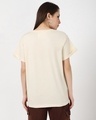 Shop Women's Beige More Spaghetti Graphic Printed Boyfriend T-shirt-Design
