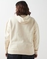 Shop Women's Beige Oversized Plus Size Hoodies-Design