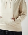 Shop Women's Beige Oversized Plus Size Hoodies