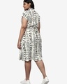 Shop Women's Beige Printed Plus Size Dress-Design