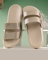 Shop Women's Beige Sliders-Front