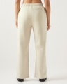 Shop Women's Beige Straight Fit Track Pants-Design