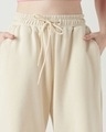 Shop Women's Beige Super Loose Fit Joggers