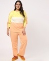 Shop Women's Birthday Yellow and Pink Color Block Boyfriend Co-ords-Full