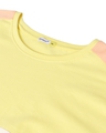 Shop Women's Birthday Yellow and Pink Color Block Boyfriend Co-ords
