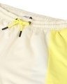 Shop Women's Birthday Yellow and White Plus Size Color Block Joggers