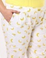 Shop Women's Birthday Yellow Bananas Print Plus Size AOP Pyjamas