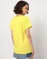 Shop Women's Birthday Yellow Boyfriend T-shirt-Design