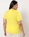 Shop Women's Birthday Yellow Plus Size T-shirt-Design