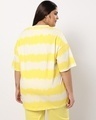 Shop Women's Birthday Yellow Tie & Dye Plus Size Boyfriend T-shirt-Design