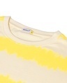 Shop Women's Birthday Yellow Tie & Dye Plus Size Boyfriend T-shirt