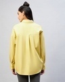 Shop Women's Biscotti Yellow Oversized Shirt-Design