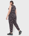 Shop Women's Black Abstract All Over Printed Plus Size Co-ords Set-Design