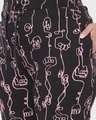 Shop Women's Black Abstract All Over Printed Plus Size Co-ords Set