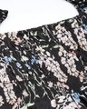 Shop Women's Black All Over Floral Printed Dress