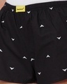 Shop Women's Black All Over Printed Boxers