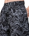 Shop Women's Black All Over Printed Wide Leg Pyjamas