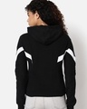 Shop Women's Black & White Hooded Sweatshirt-Design