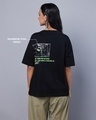 Shop Women's Black Bad Guy Graphic Printed Oversized T-shirt-Full