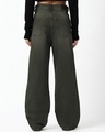 Shop Women's Black Washed Straight Fit Distressed Jeans-Design
