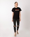 Shop Women's Black Be A Rainbow Boyfriend T-shirt-Design