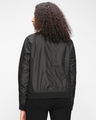 Shop Women's Black Bomber Jacket-Design