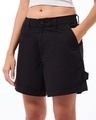 Shop Women's Black Carpenter Shorts