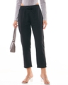 Shop Women's Black Pants-Front