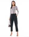 Shop Women's Black Pants-Full