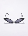Shop Women's Black Cateye UV Protected Lens Sunglasses