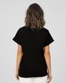 Shop Women's Black Click Bugs Graphic Printed Boyfriend T-shirt-Design