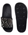 Shop Women's Black Cobra Slippers & Flip Flops