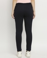 Shop Women's Black Cotton Track Pants-Design