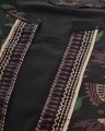 Shop Women's Black Crepe Foil Printed A-Line Kurta