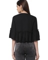 Shop Women's Black Crop Shrug-Design