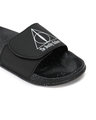 Shop Women's Black Deathly Hallows Adjustable Velcro Sliders
