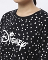 Shop Women's Black Disney Polka Print Boyfriend T-shirt
