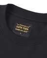 Shop Women's Black Don't Smile Billie Graphic Printed Oversized Sweatshirt