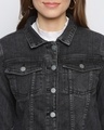 Shop Women's Black Embroidered Jacket