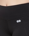 Shop Women's Black Flared Activewear Casual Pants